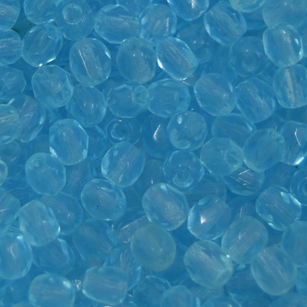 Cristal 4 Mm Transparente Azul 708814 Contas De Cristais Mi angas E 