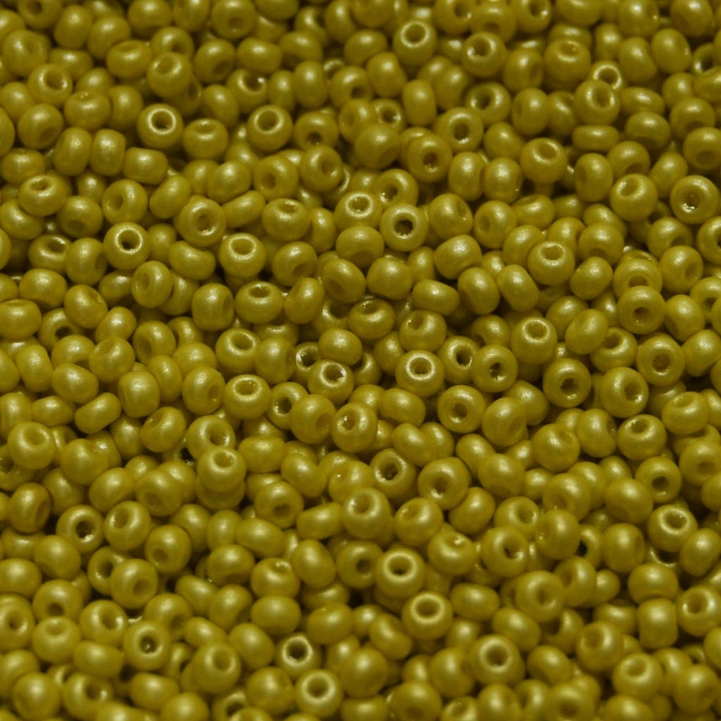 Miçanga 9/0  = 2,6 mm Cintilante Amarela Preciosa / Jablonex