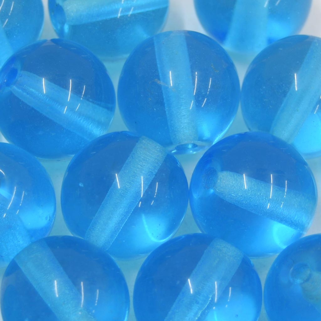 Firma  Redonda Vidro Transparente  Azul 14 mm   709266