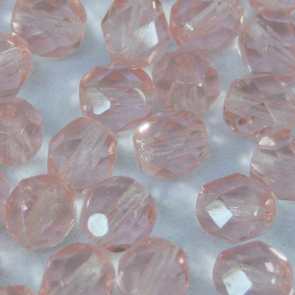Cristal 5 mm Transparente Rosa 711438