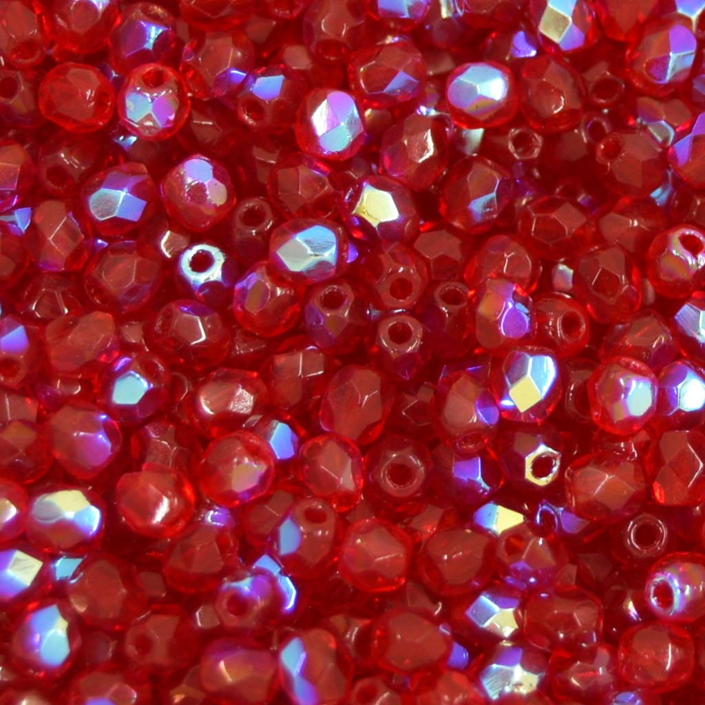Cristal 3 mm Transparente Irizado Vermelho  711575