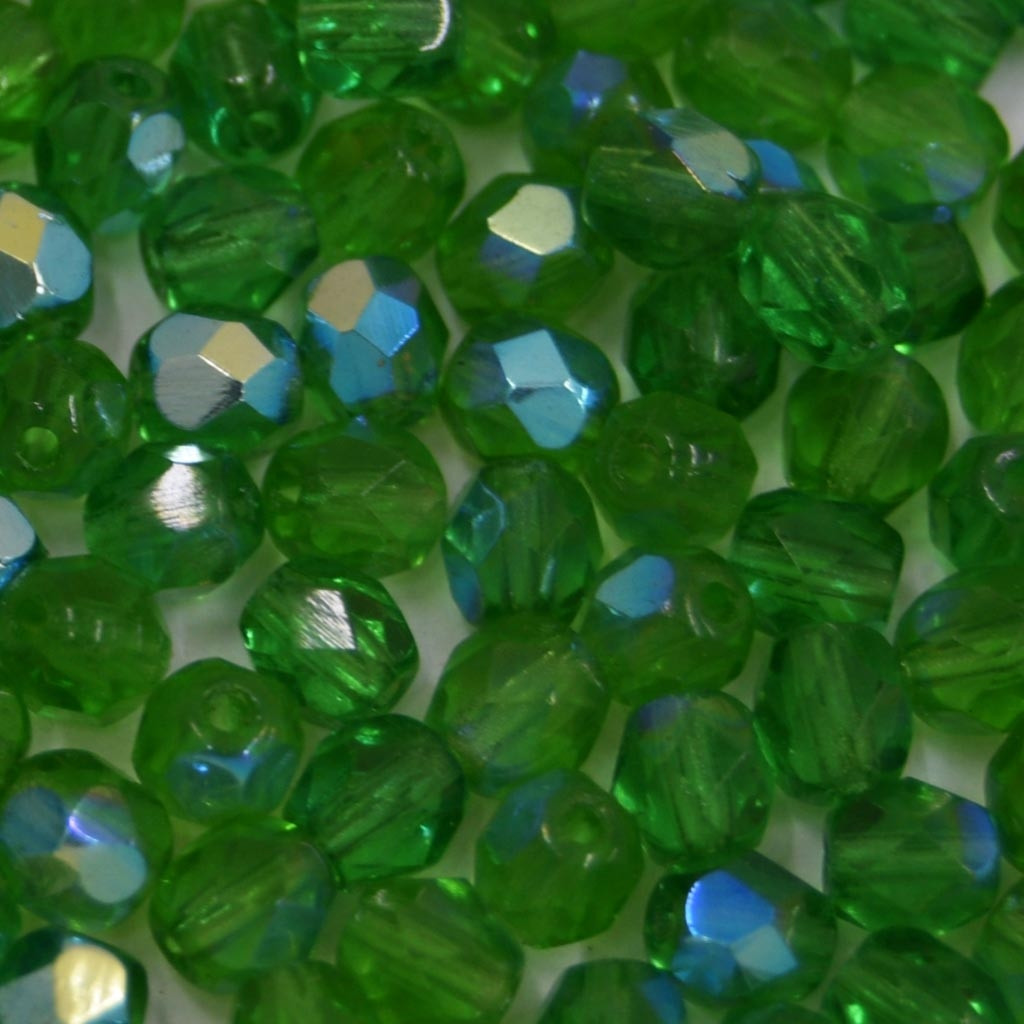 Cristal 5 mm Transparente Irizado Verde 711790