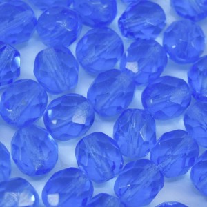 Cristal 8 mm Transparente Azul Anil 710594