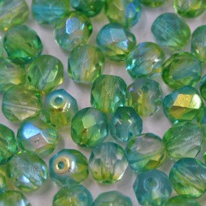 Cristal 6 mm Transparente Irizado Verde 711347