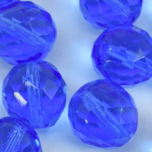 Cristal 14 mm Transparente Azul Anil 711446