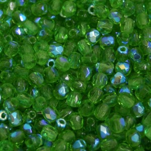 Cristal 3 mm Transparente Irizado Verde  711455