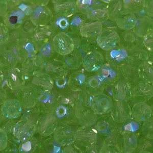 Cristal 4 mm Transparente Irizado Verde 711694