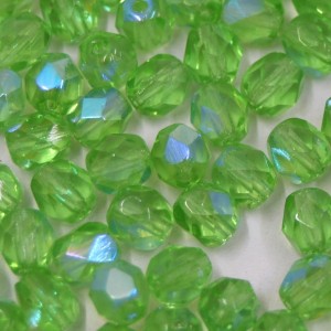 Cristal 6 mm Transparente Irizado Verde 712068