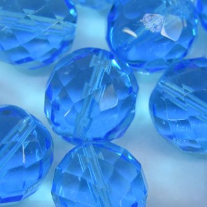 Cristal 18 mm Transparente Azul Claro 712128